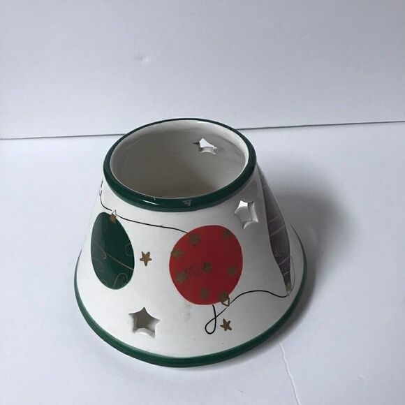 Christmas ornament large candle topper - Picture 1 of 5